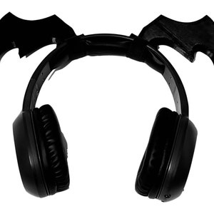 Dragon Wings for Headphones, Headset & Cosplay Props.  Twitch Streamer Gaming Headset Attachment