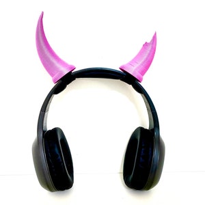 Broken Devil Horns for Headphones, Headset & Cosplay Props. Twitch ...