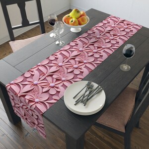 Beautiful Floral Pattern Table Runners - A Stylish Accessory for Your Home