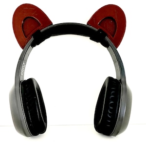 Bear Ears for Headphones, Headset & Cosplay Props.  Twitch Streamer Gaming Headset Attachment