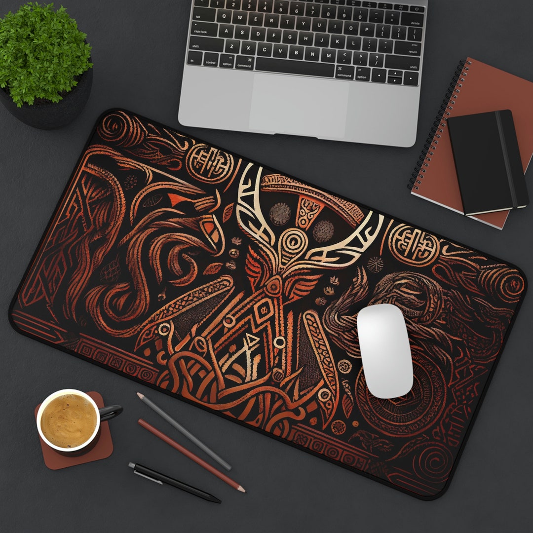 Norse Viking XXL Mouse Pad Bold and Durable Highquality Etsy