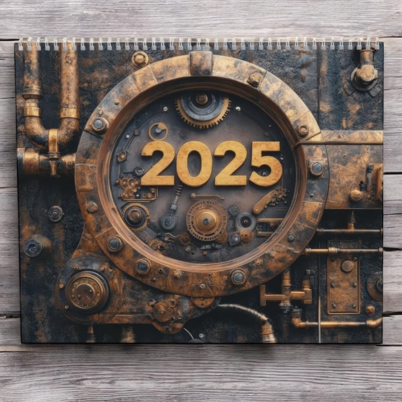 Unique 2025 Calendar Etsy