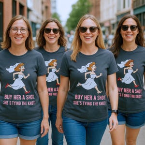Custom Bachelorette Party Logo Design | Fun Cartoon Artwork for Bride Crews & Girls' Trips - Digital Download