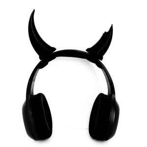 Złamane rogi diabła do słuchawek, zestawu słuchawkowego i rekwizytów cosplay. Twitch Streamer Gaming Headset Attachment