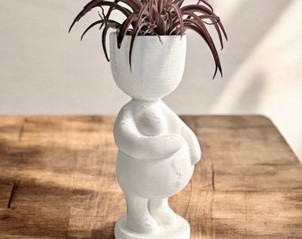 Pregnant Patty Air Plant Holder / Airplant Pot. Unique Congratulations Pregnancy Gift
