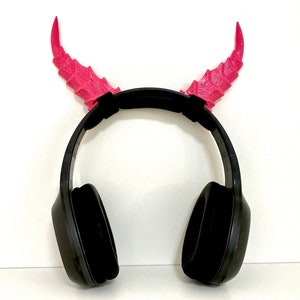 Monster Horns for Headphones Headset & Cosplay Props. Twitch - Etsy