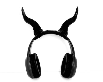 Beast Horns Headset Attachments & Cosplay Props.  Twitch Streamer Gaming Headset Attachment