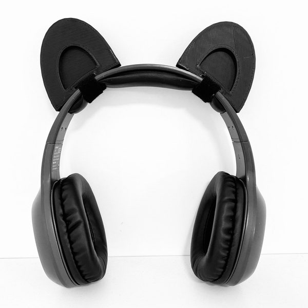 Lindas orejas de oso panda para auriculares, auriculares y accesorios de cosplay. Accesorio para auriculares para juegos Twitch Streamer