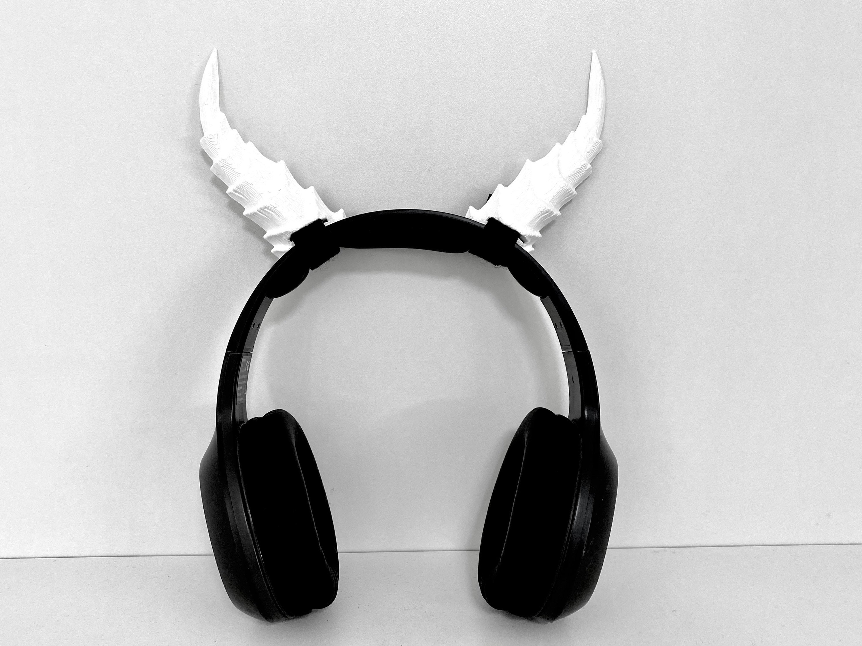 Monster Horns for Headphones Headset & Cosplay Props. Twitch Etsy