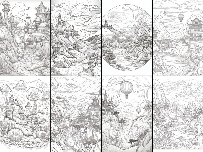 24 Fantasy Landscape Coloring Pages - Il 794xN.4822782278 Rp4q