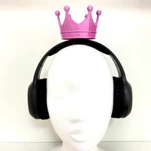 Princess Crown for Headphones Headset & Cosplay Props. Twitch - Etsy