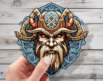 Epische Wikinger Vinyl Sticker