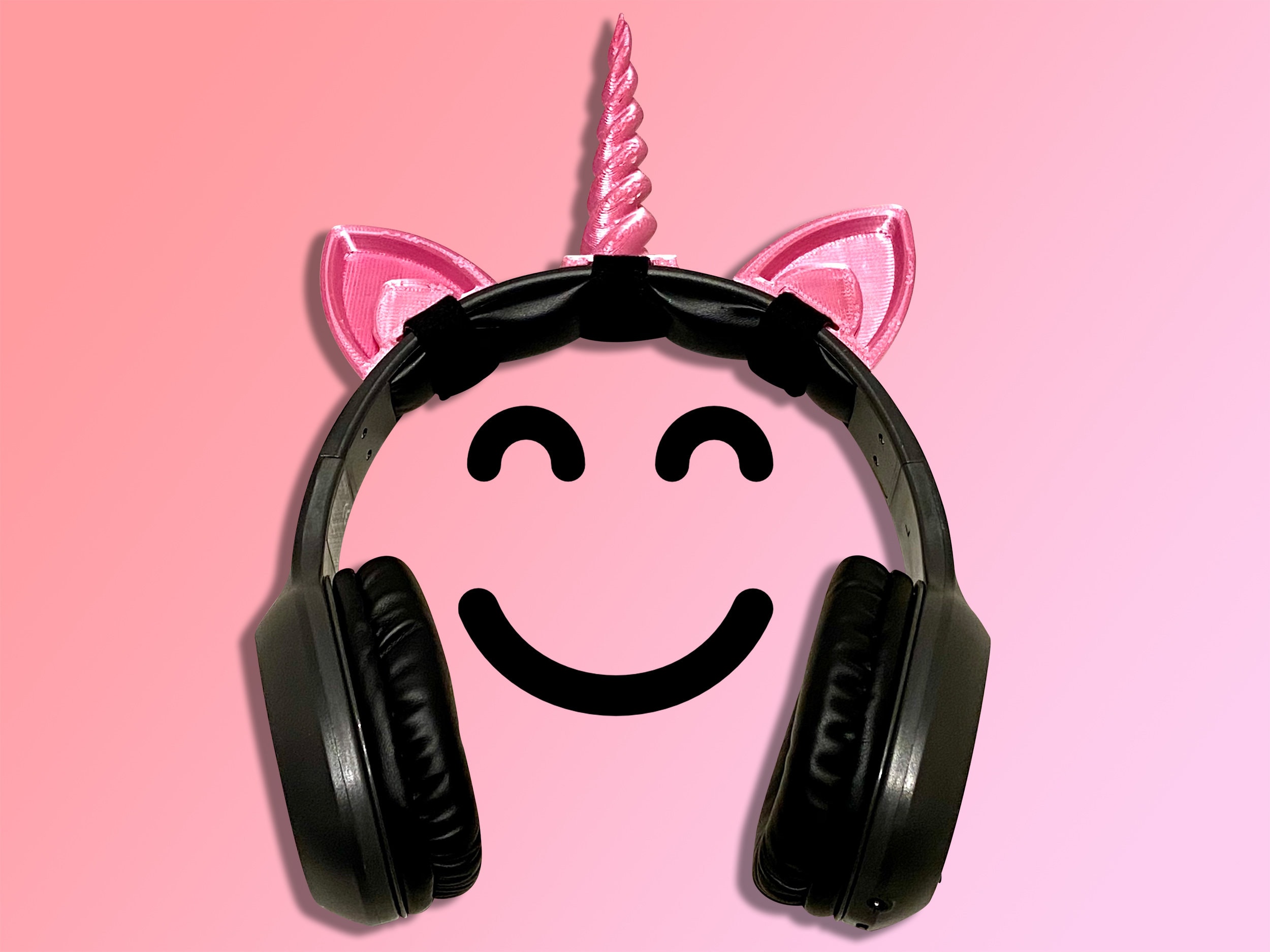 Pink Unicorn Ears Horn for Headphones Headset Cosplay Props. Twitch Streamer Gaming Headset Attachment Etsy
