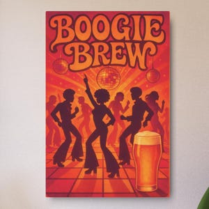 Vintage Beer Commercial Metal Plaque - Rustic Bar Wall Decor, Mancave Hanging Sign, Retro Brewery Art, Unique Pub Artwork, Tavern Display