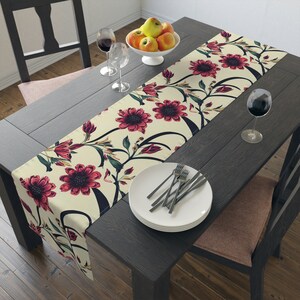Beautiful Floral Pattern Table Runners - A Stylish Accessory for Your Home