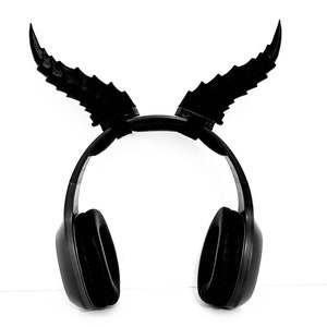 Monster Horns for Headphones, Headset & Cosplay Props.  Twitch Streamer Gamer Girl Gift  Headset Accessories