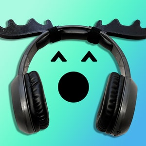Reindeer Antler for Headphones, CHeadset & Cosplay Props.  Twitch Streamer Gaming Headset Attachment