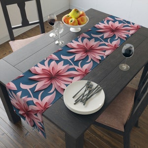Beautiful Floral Pattern Table Runners - A Stylish Accessory for Your Home