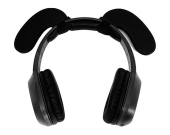 Dog Ears for Headphones, Headset & Cosplay Props.  Twitch Streamer Gaming Headset Attachment
