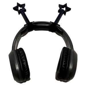 Star Antenna for Headphones, Headset & Cosplay Props.  Twitch Streamer Gaming Headset Attachment