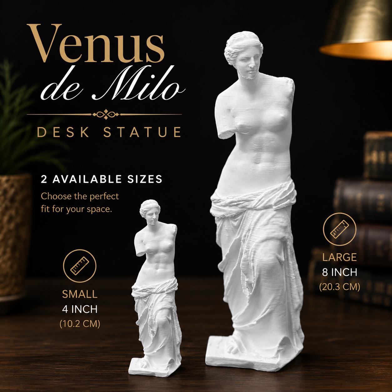 Venus De Milo Desk Statue – Timeless Greek Art for Your Home or
