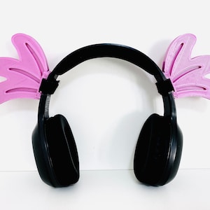 Mermaid Ears for Headphones, Headset & Cosplay Props.  Twitch Streamer Gaming Headset Attachment
