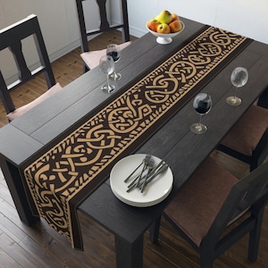 Tribal Pattern Table Runner | Table Decor |  Housewarming Gift | Cotton Tablecloth | Cotton Table Runner |  Traditional Table Runner