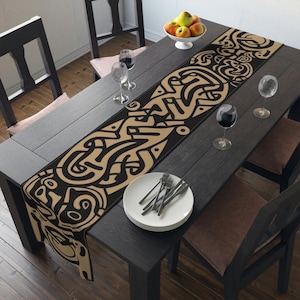 Tribal Pattern Table Runner | Table Decor |  Housewarming Gift | Cotton Tablecloth | Cotton Table Runner |  Traditional Table Runner