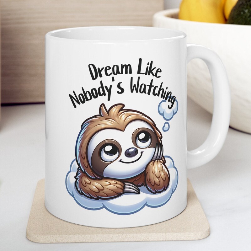 Sloth Tea Cup - Etsy