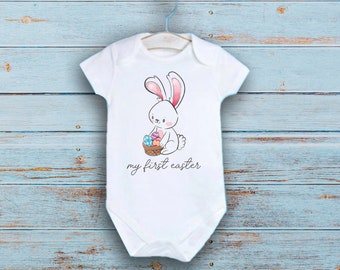 my 1st easter sleepsuit