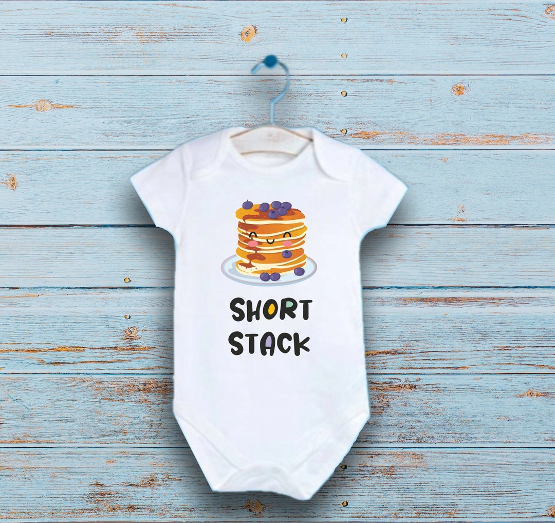 Short Stack Onesie®, Pancakes Onesie®, Pancake Bodysuit, Baby Clothes