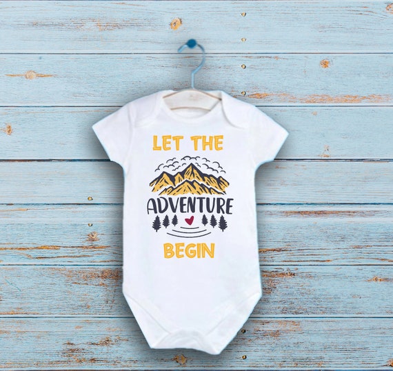 And So The Adventure Begins Onesie ® Baby Shower Gift Baby