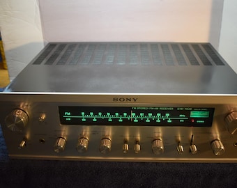 Early 1970s SONY STR-7045 RECEIVER Stereo Radio Home Audio Walnut