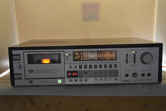 Akai cassette deck 1983. | Akai GX-F66RC from 1983. After a