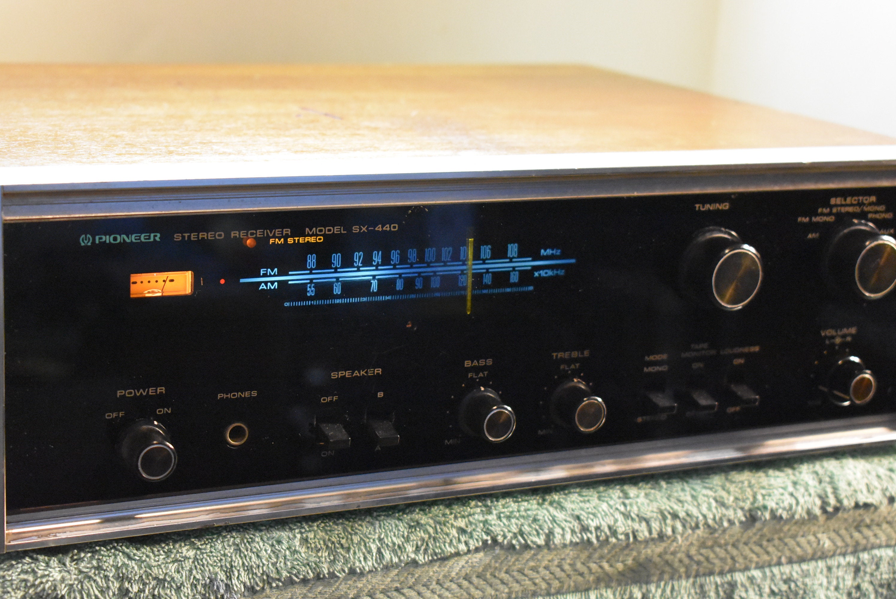 Wonderful Vintage Pioneer SX-440 Stereo Receiver - Etsy