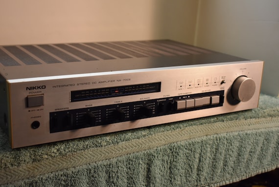 Vintage Nikko Stereo Integrated Amplifier - Etsy