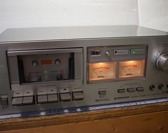 Vintage Pioneer Cassette Tape Player