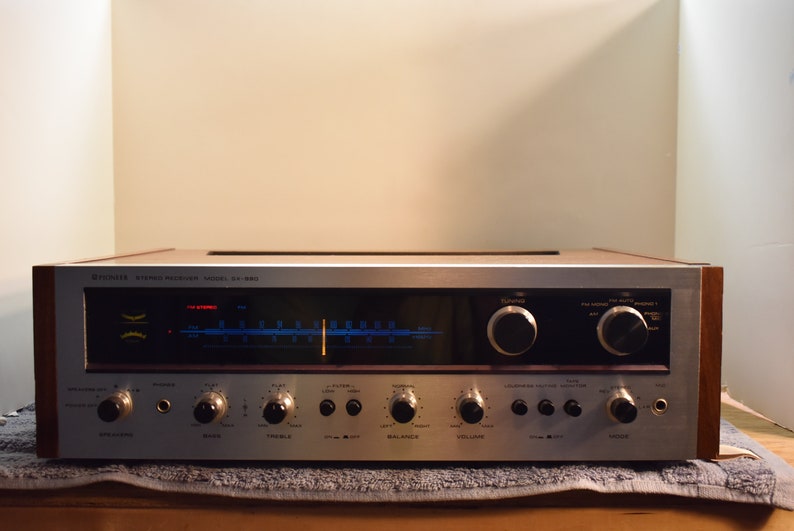 Vintage Pioneer SX990 Stereo Receiver Etsy