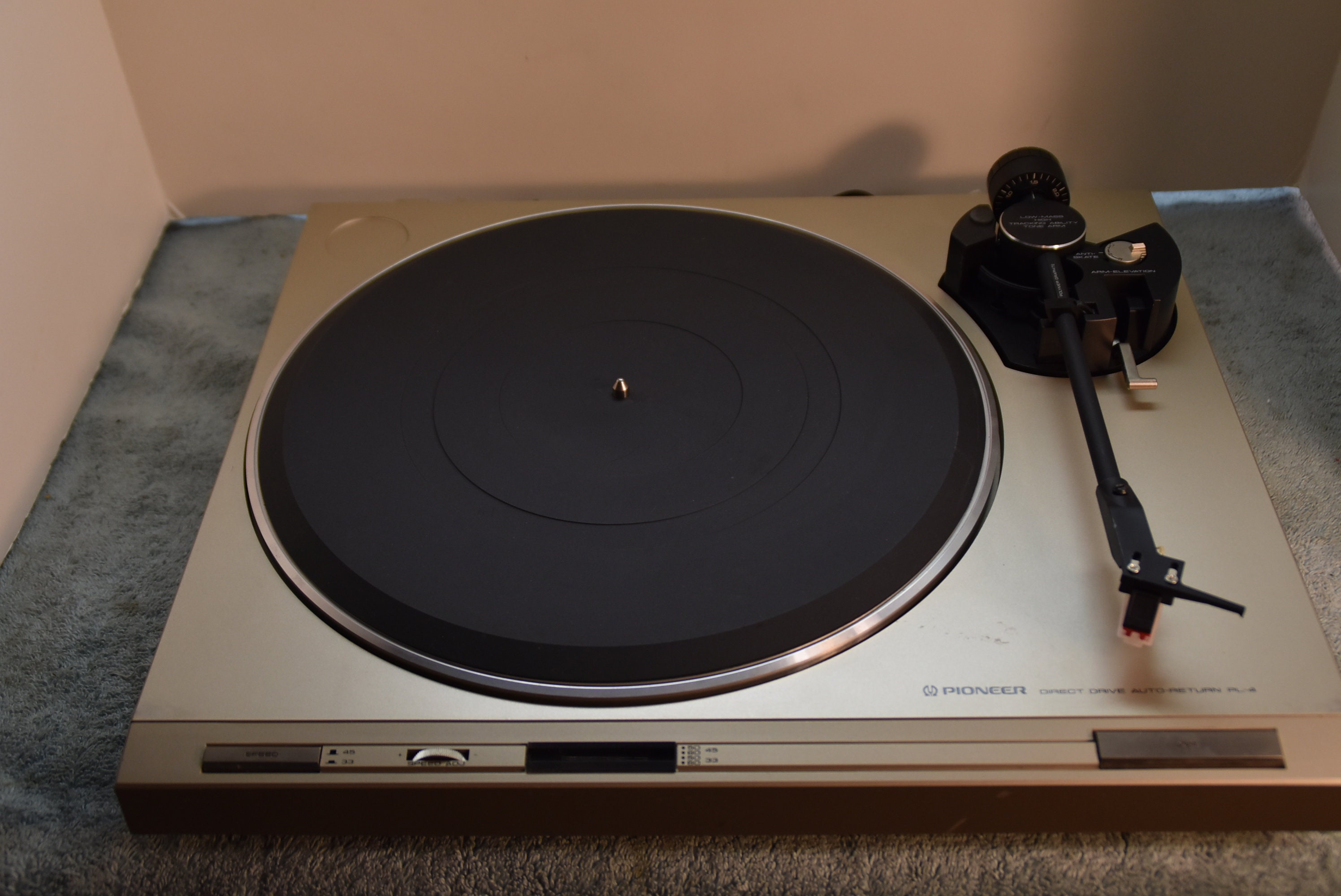 pioneer turntables vintage bhm homemade 1