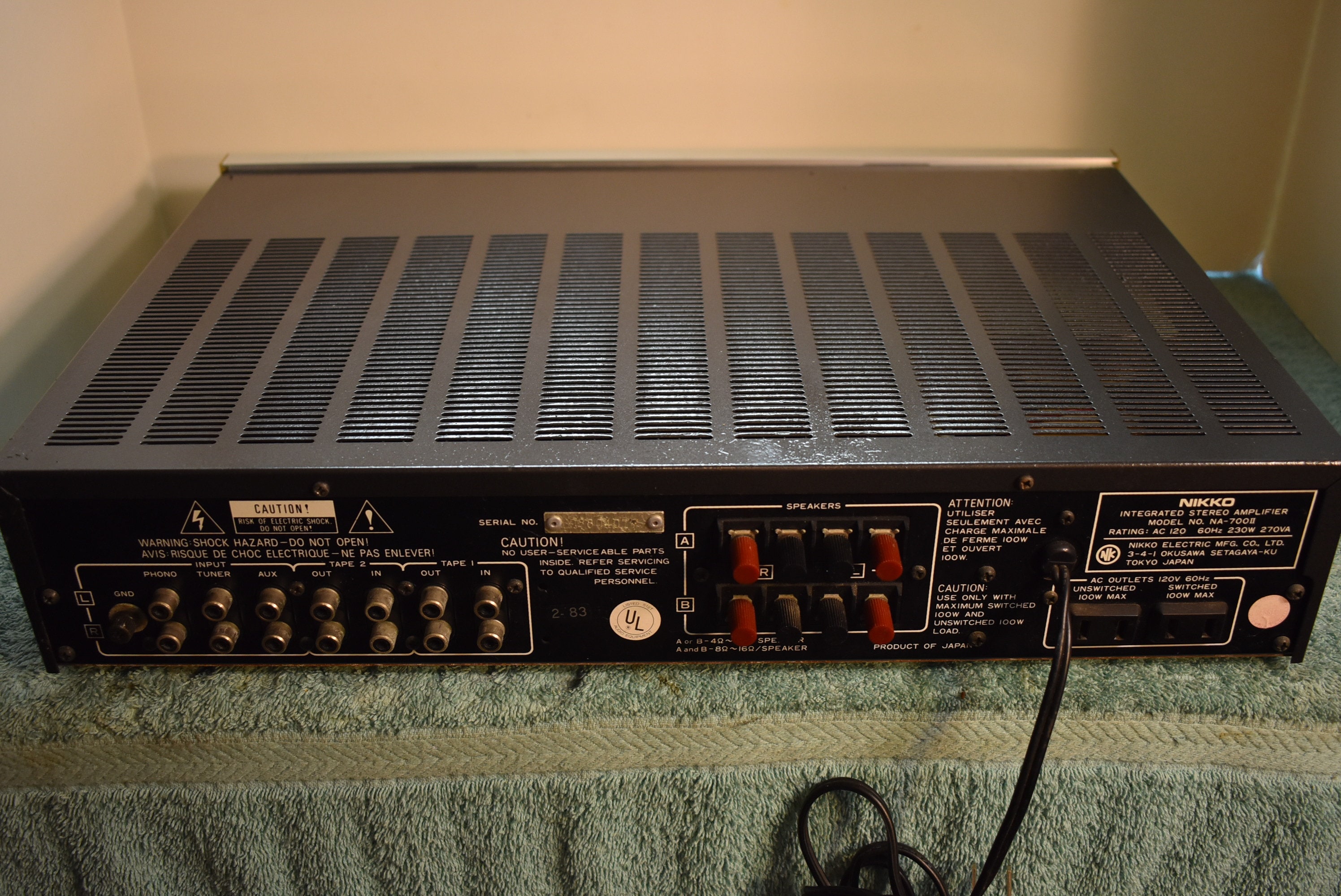 NIKKO A-800 STEREO AMPLIFIER 本体 Nikko TRM-800 - Wikiwand