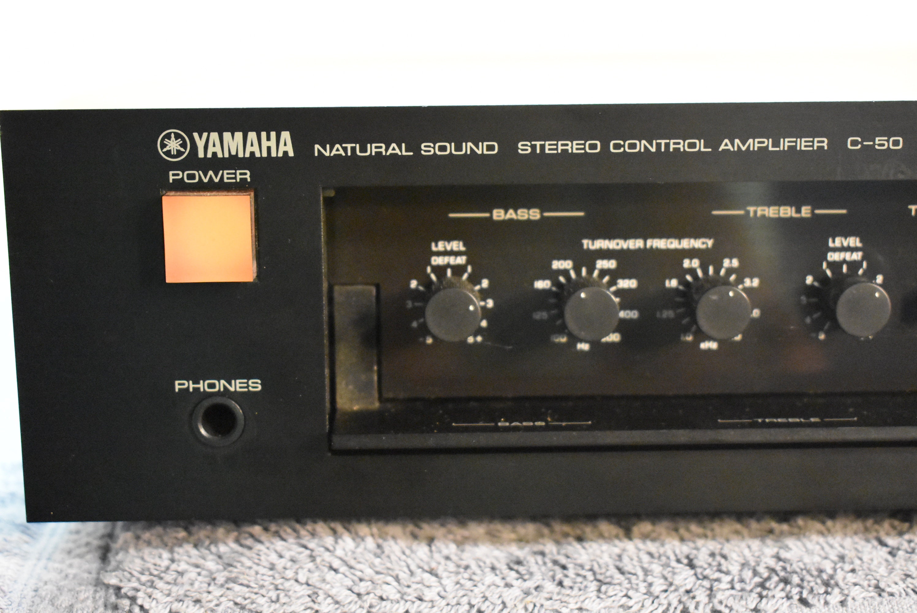 Yamaha C50 Stereo Control Amplifier Complete Etsy