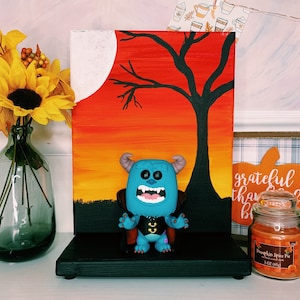 Funko Pop Hand-Painted Wall or Shelf Display Halloween Inspired