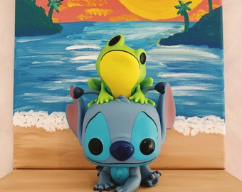Funko Pop Hand-painted Wall or Shelf Display Stitch - Etsy