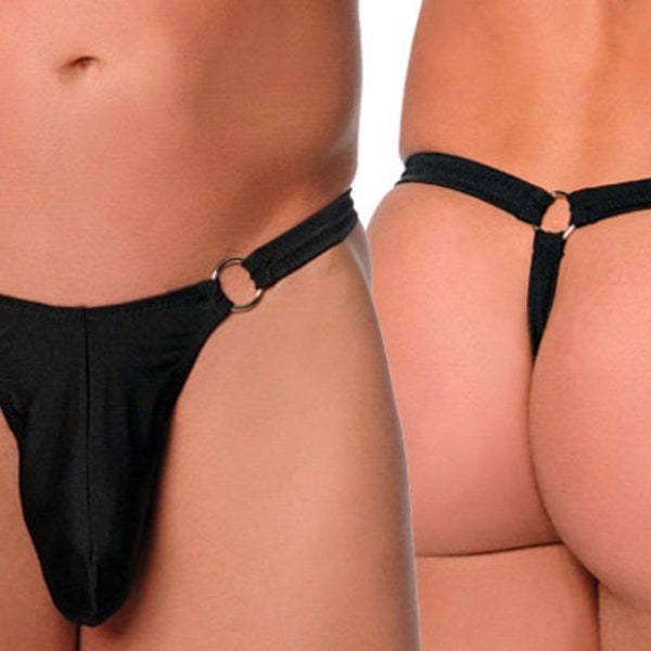 Large Pouch O Ring Men Thong