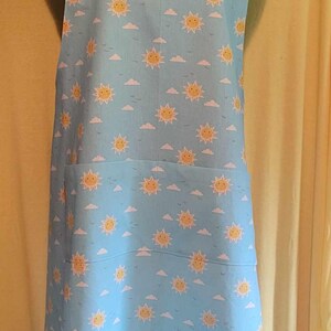Cross-back apron - size M