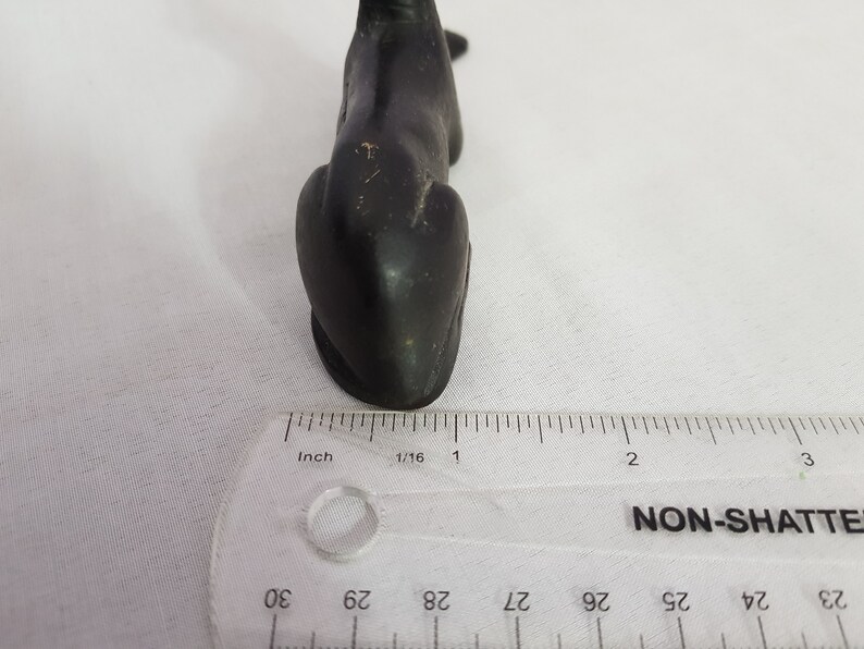 Antique Bronze Greyhound Whippet Sighthound Rare