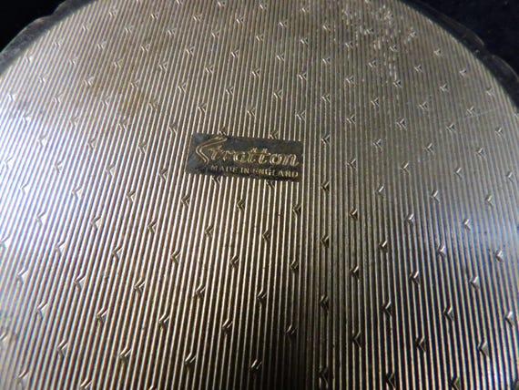 Stratton Enameled  Brass Compact - image 4