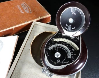 Vintage Bertram Chrostar Light Meter ~ Selenium Exposure Light