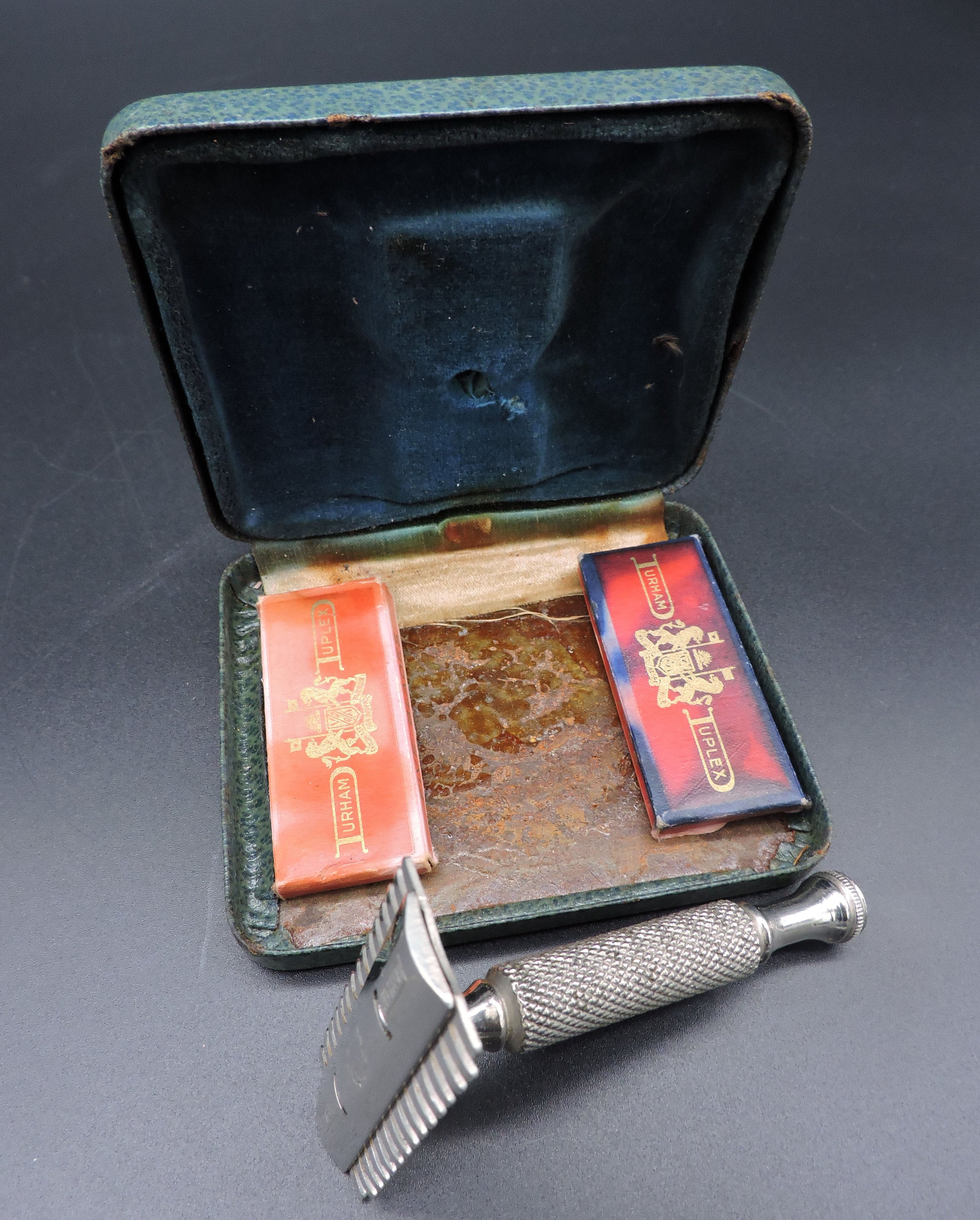 Vintage Durham Duplex Razor ~ Safety Razor & Blades in Case ~ Antique ...
