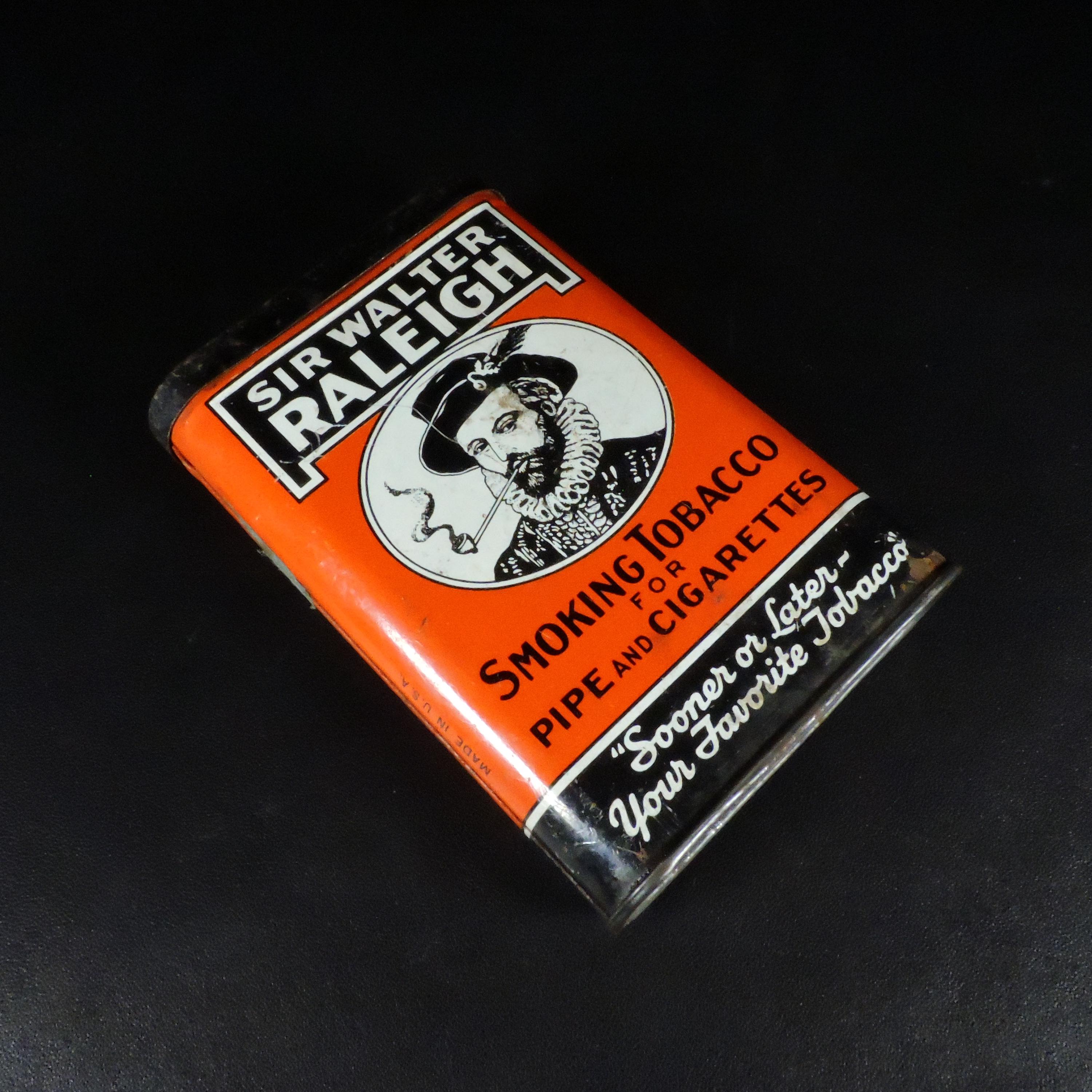 sir walter raleigh tobacco tin date Sir Walter Raleigh Tin